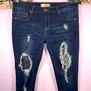 Hybrid denim ankle jeans 👖 Size 13/32 💕